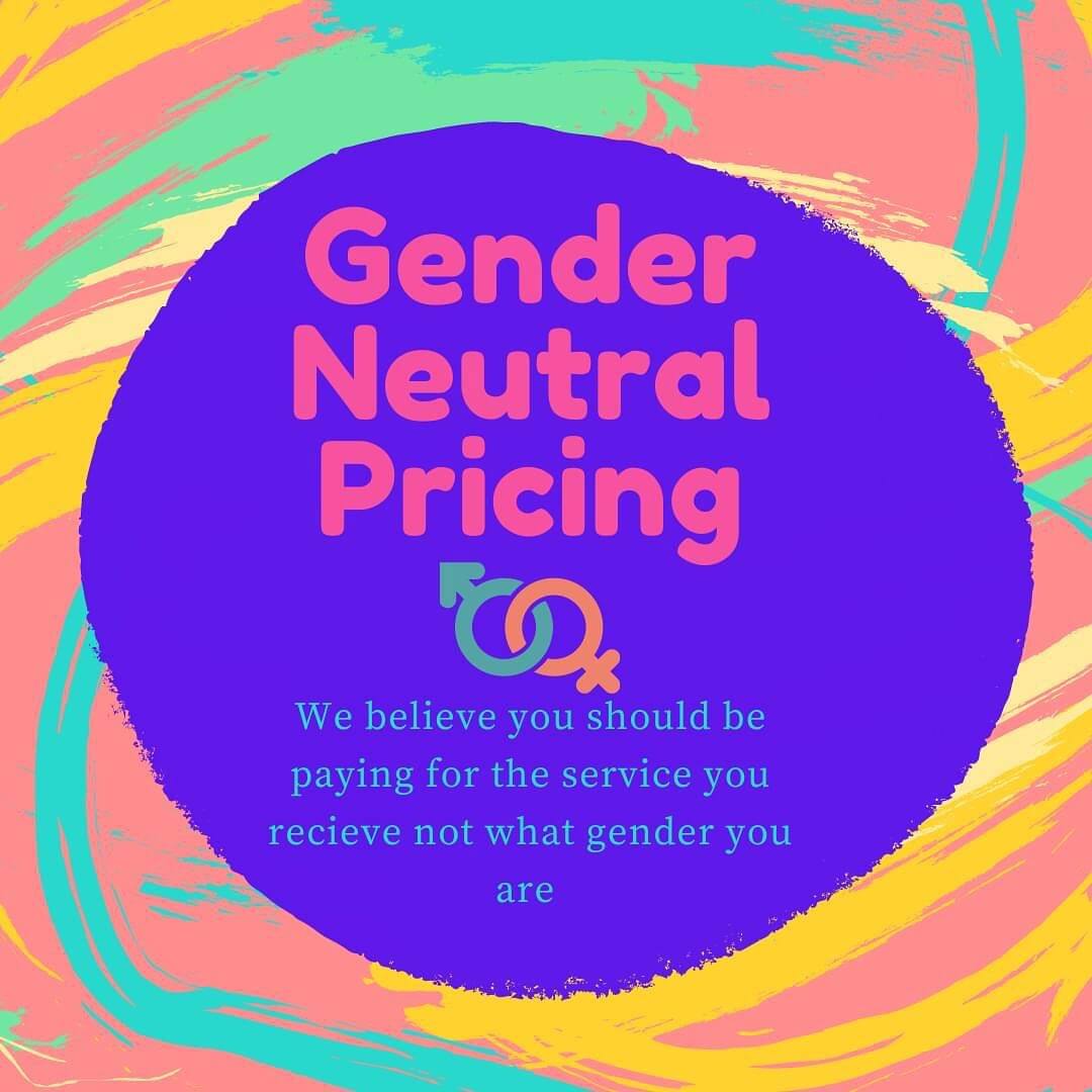 Gender neutral pricing at Tribe Hair